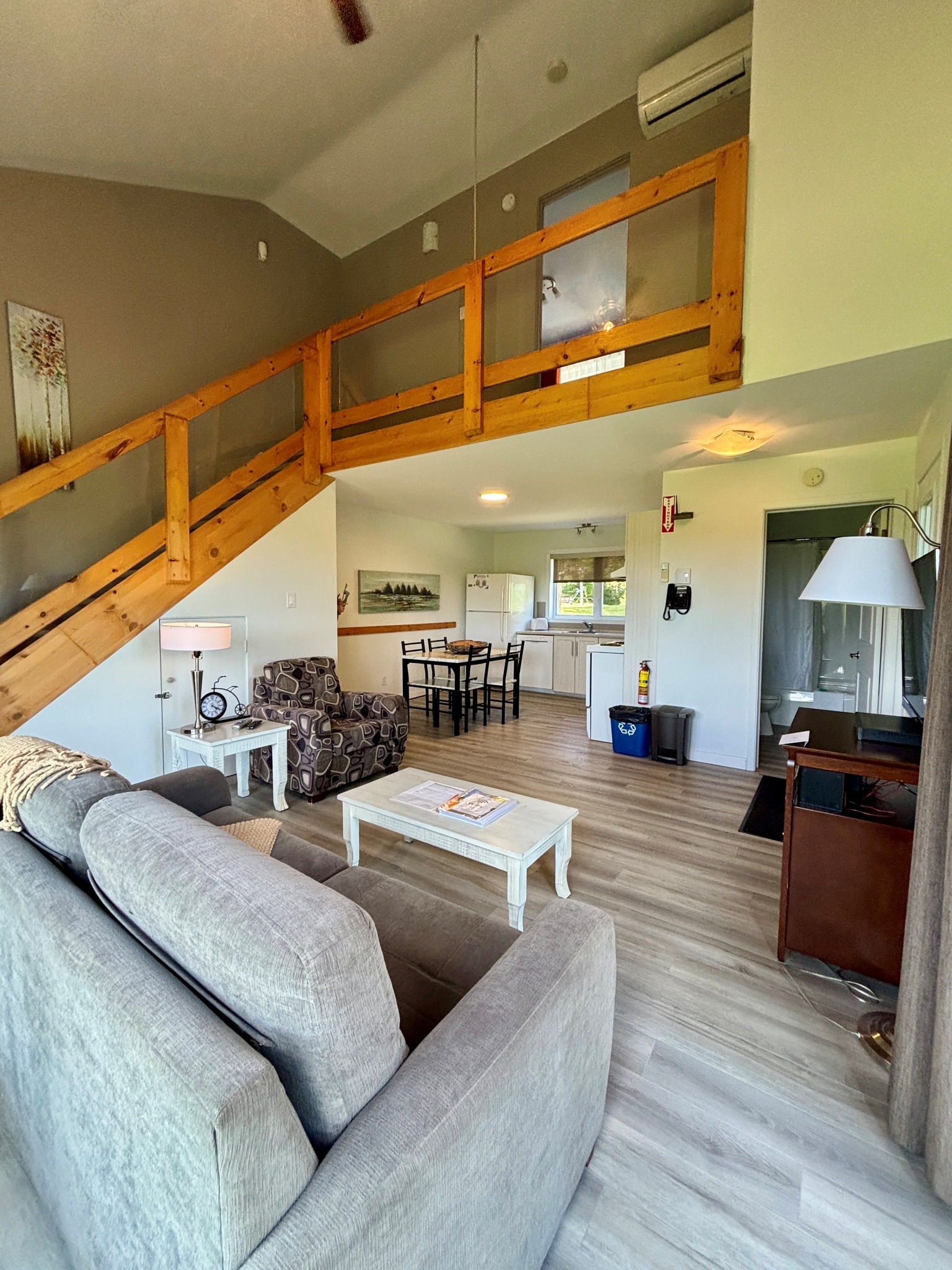 Salon du chalet de la Dame en Terre