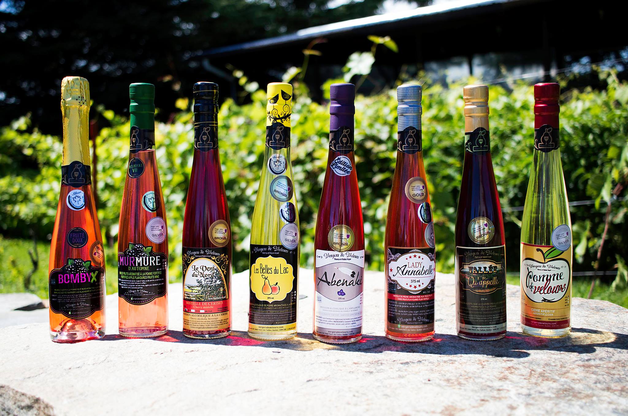 Boisson fait par le verger de velour