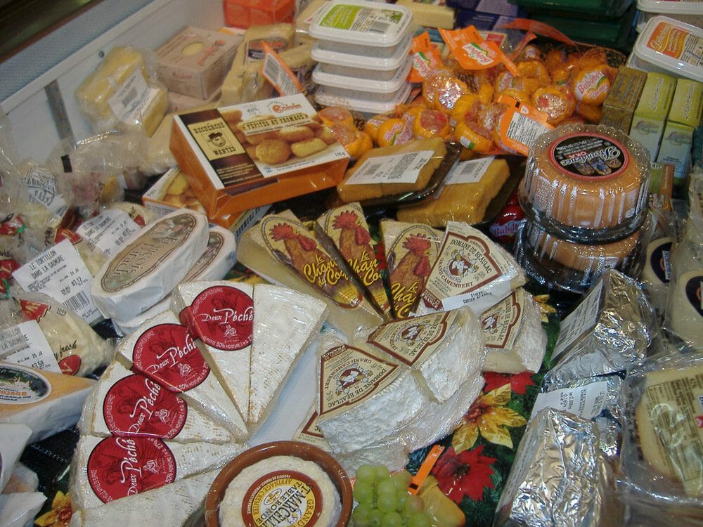 Sélection fromage disponible à la tablée du lac