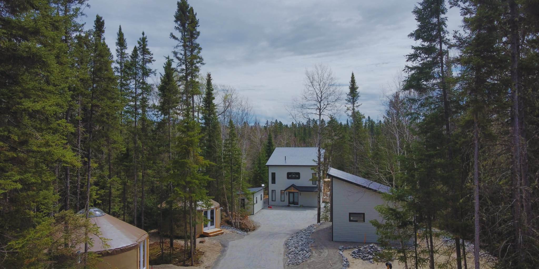 Vue extérieur de l'Oasis et Spa du Capitaine