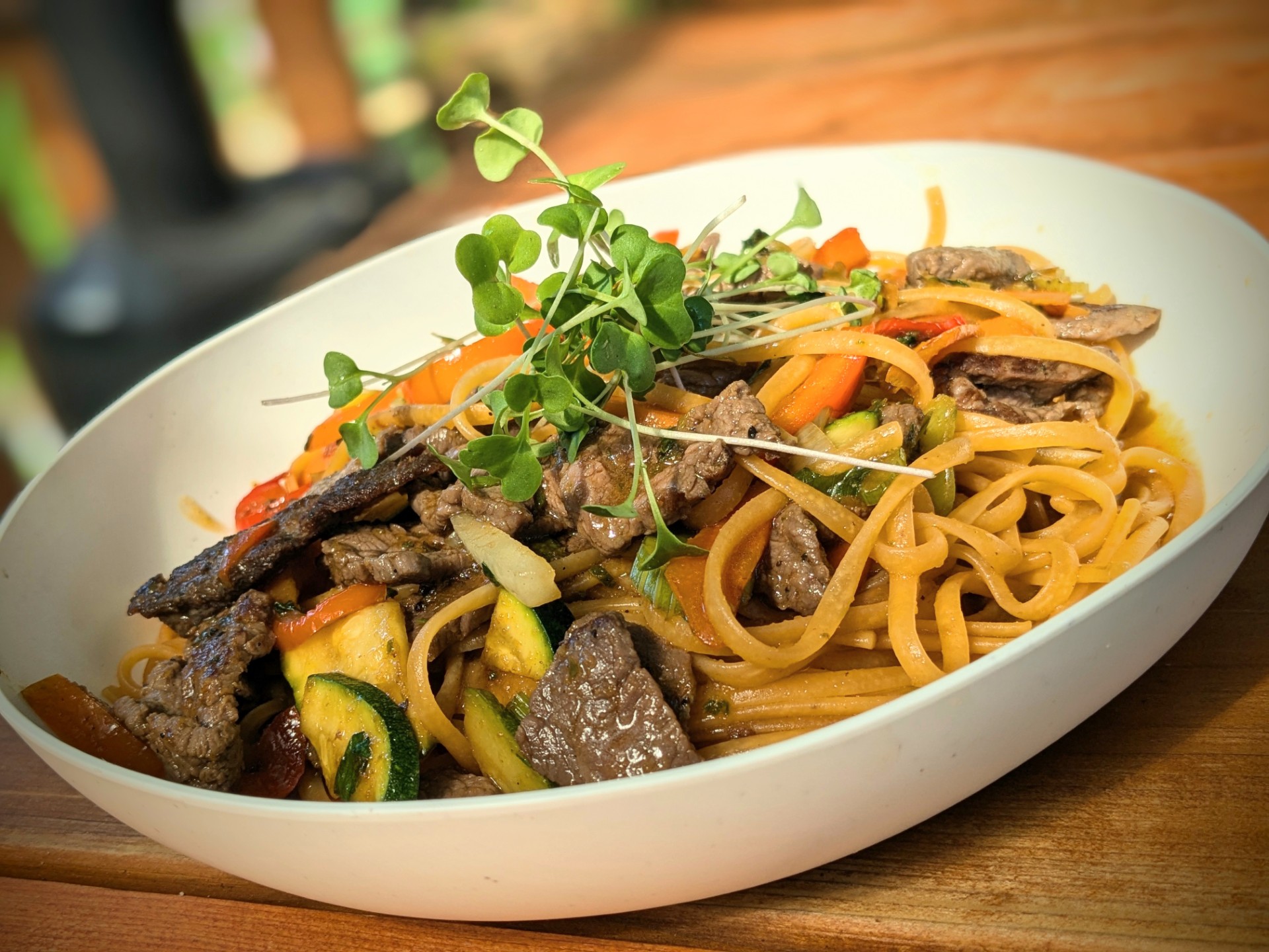 Plat de pâtes de la Pasta Box Cuit-Ziné-Moi