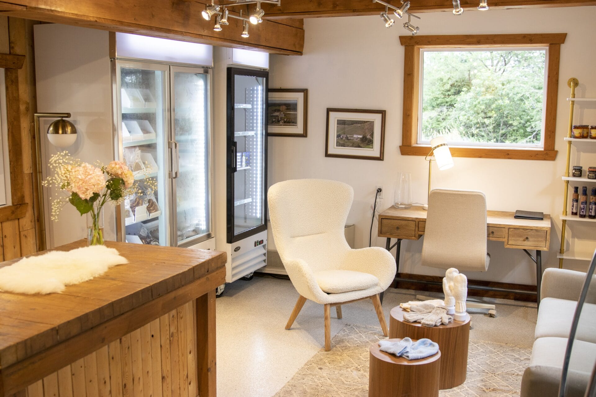 Section économisée de la boutique