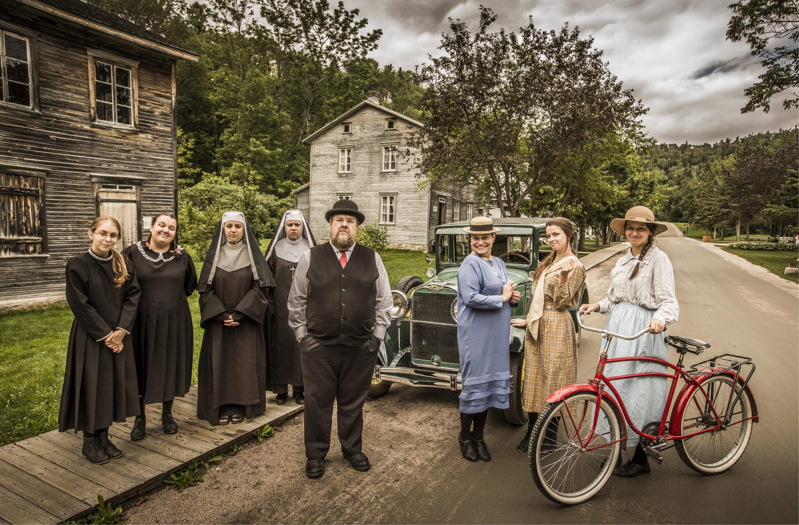 Personnages du village Historique de Val-Jalbert