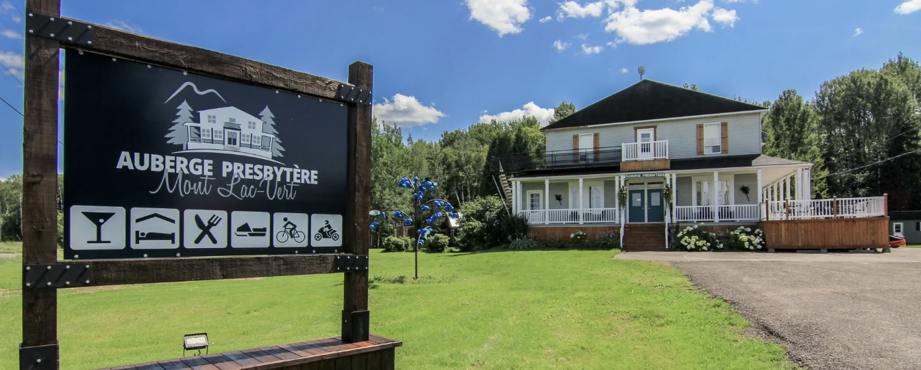 vue extérieure auberge du presbytère