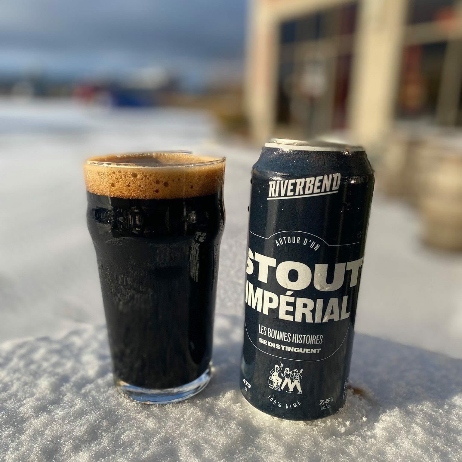 bière de la microbrasserie riverbend