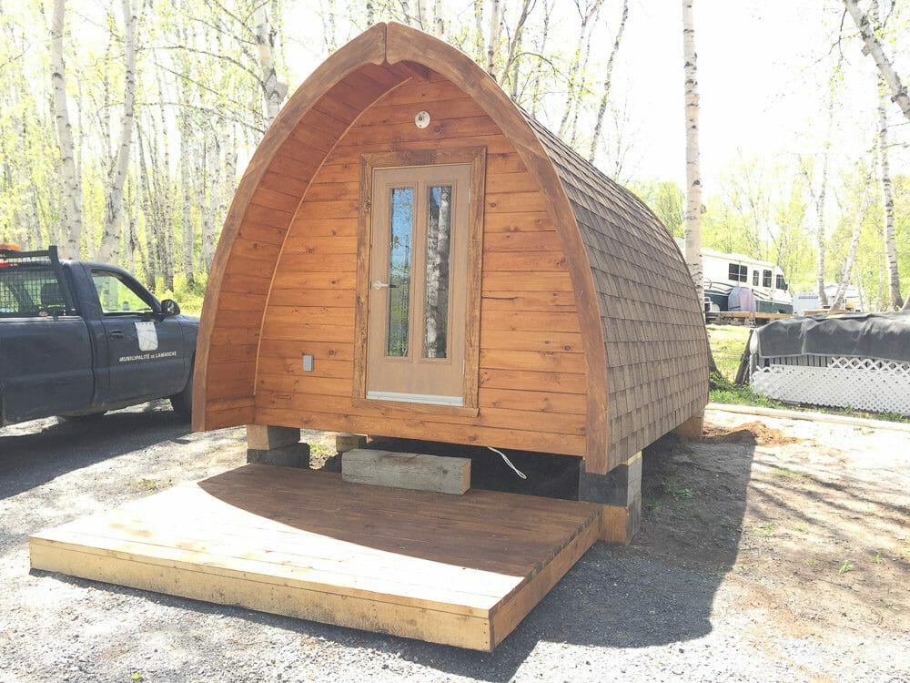 Chalet du camping st-ludger-de-milot