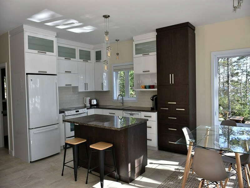 cuisine chalet de la pointe