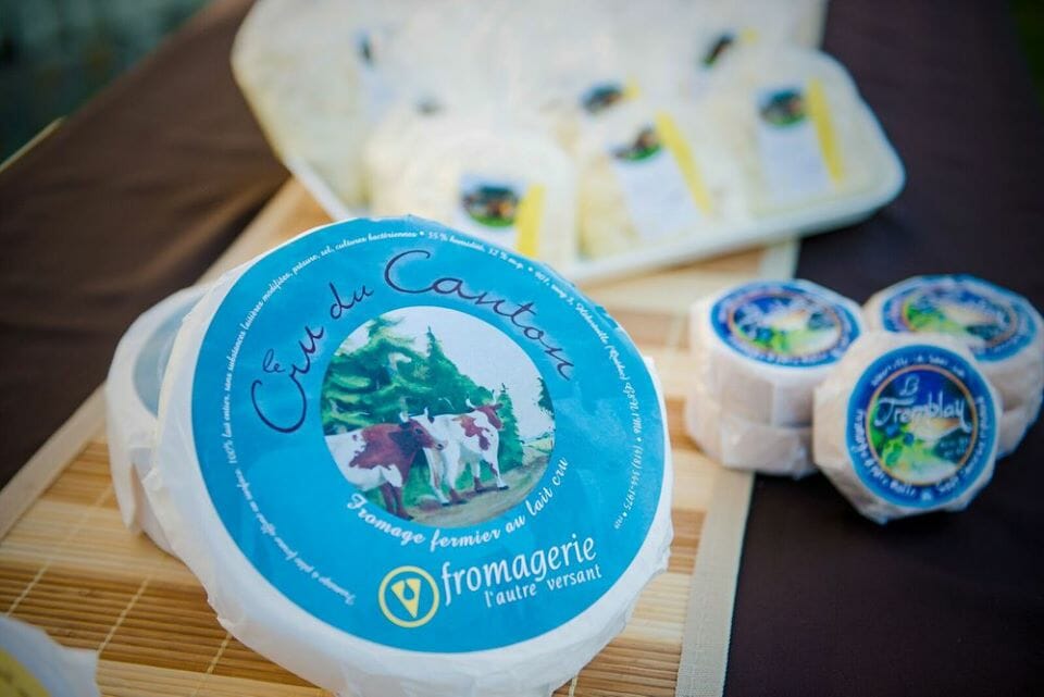 Fromage fait par la fromagerie de l'autre versant