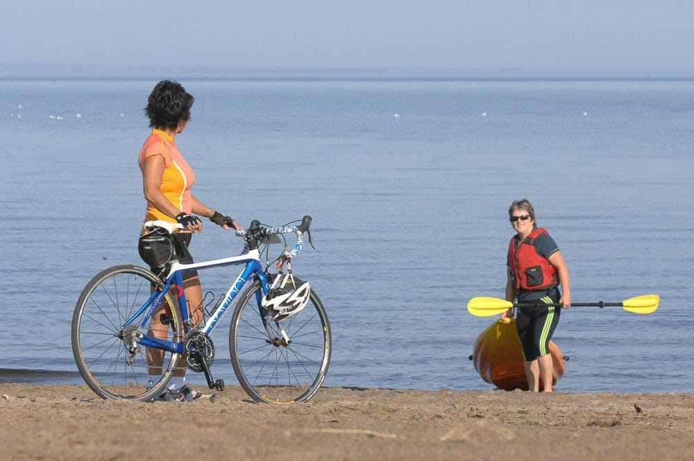 plage du centre récréotouristique le rigolet