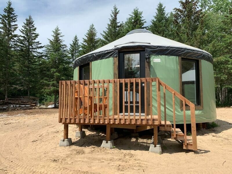 Yourte village récréotouristique l'oasis