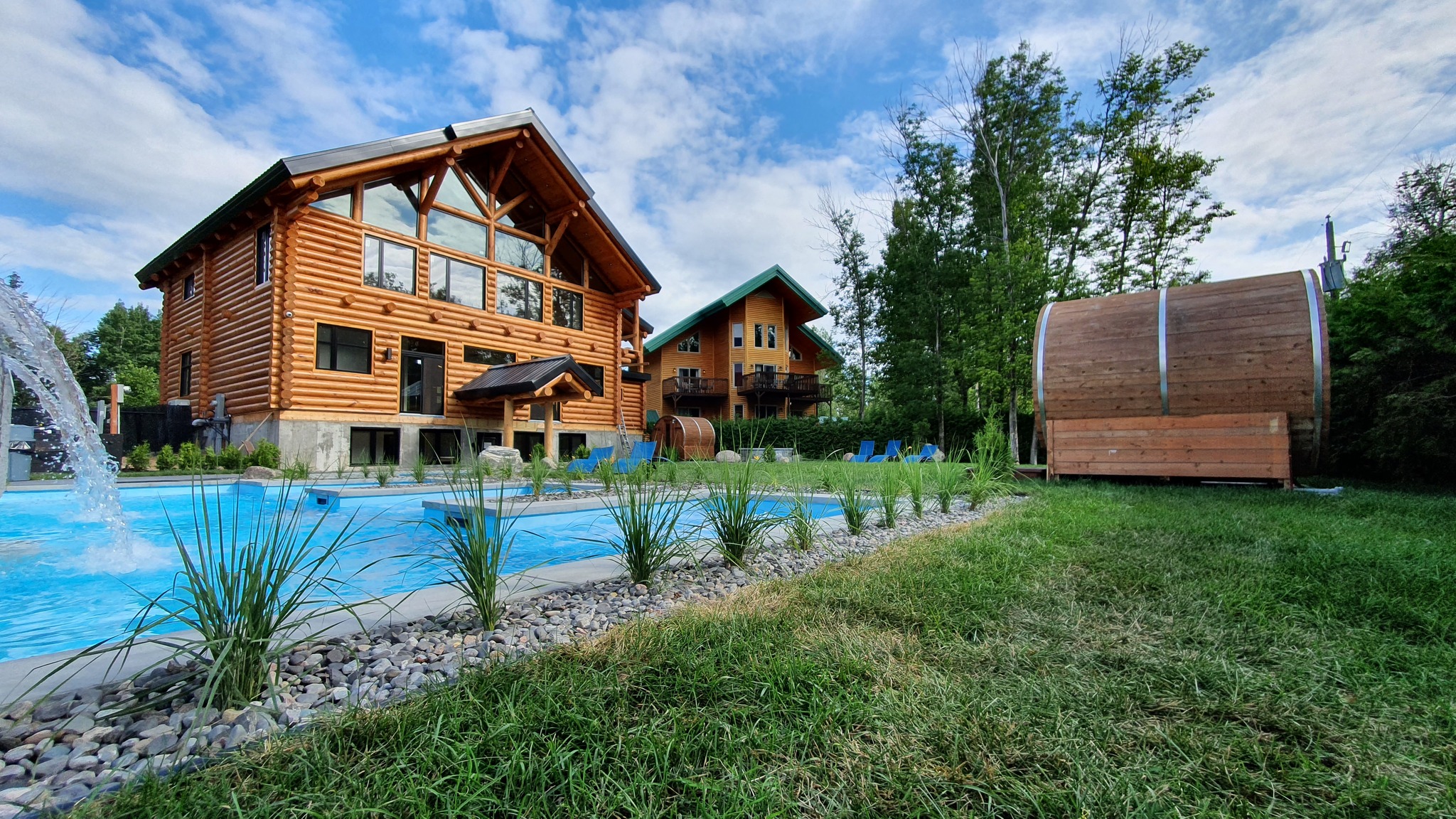 Chalet et spas lac-saint-jean